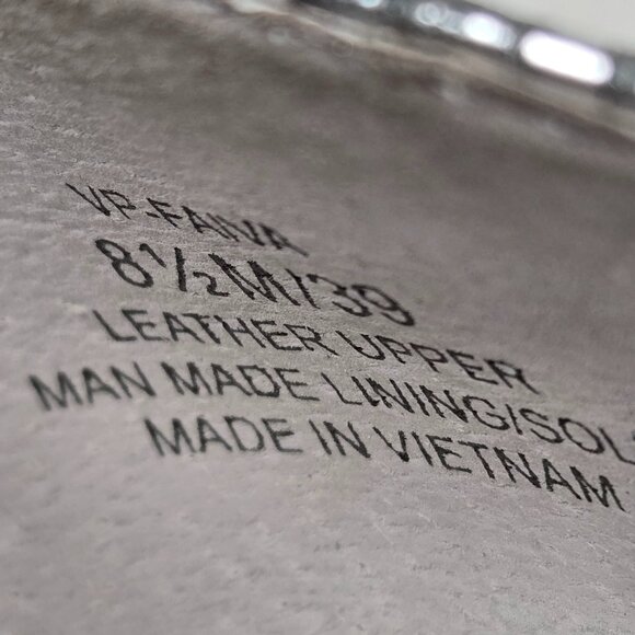 Vince Camuto Faiva Stiletto Pump Women's Metallic Croc Embossed Leather Heel 8.5 - Picture 8 of 9